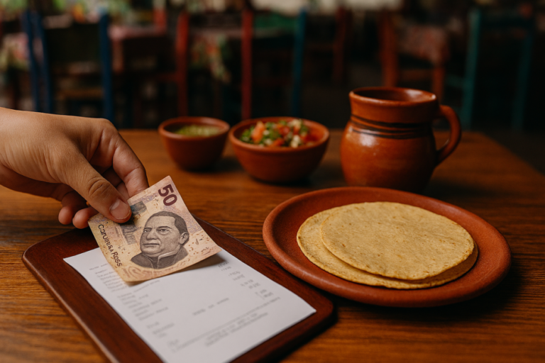 tipping etiquette in Mexico